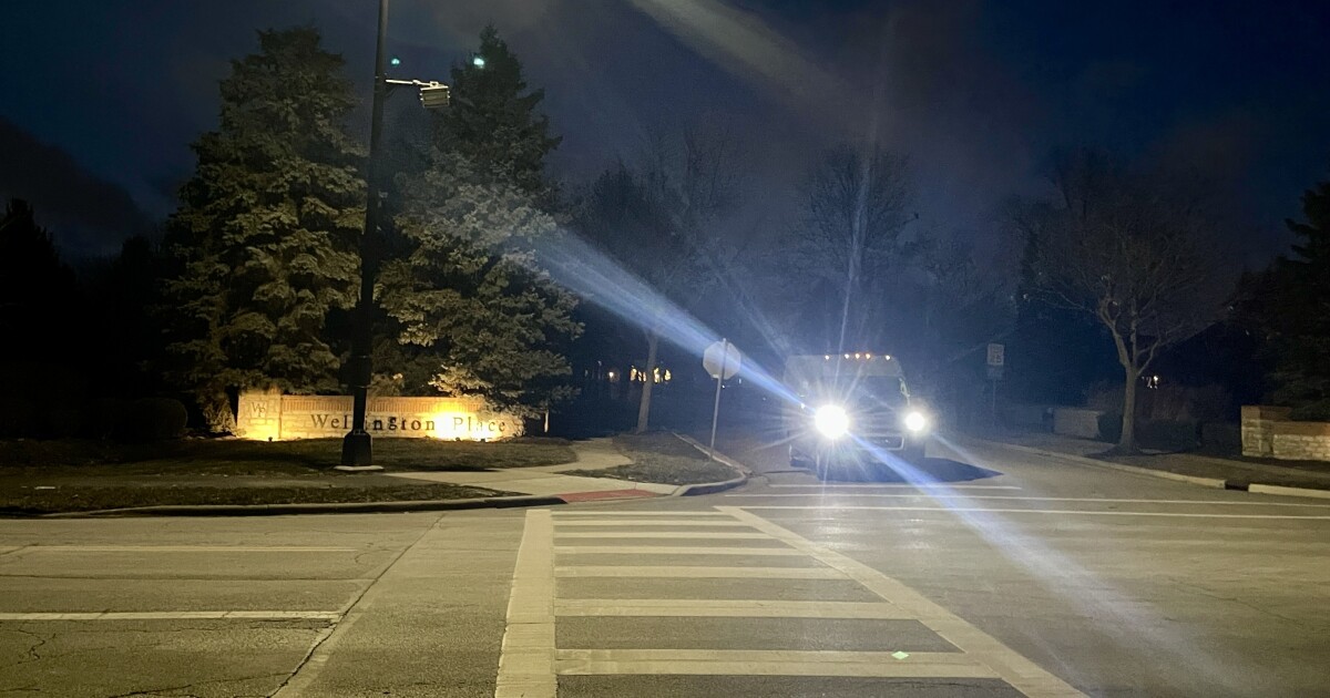 Dublin installs smart crosswalk to spotlight pedestrians crossing dark street corners