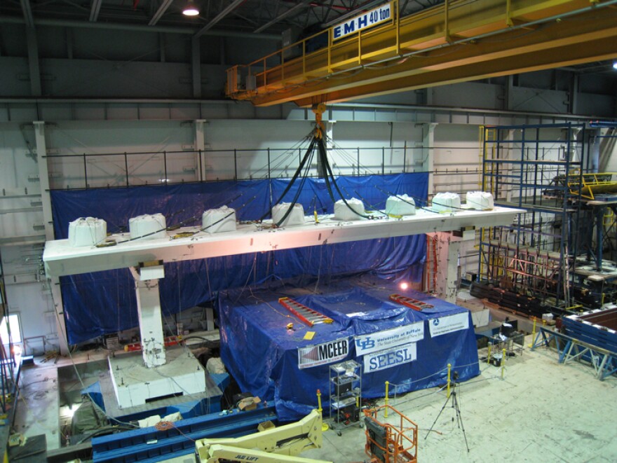 Test bridge at UB's MCEER