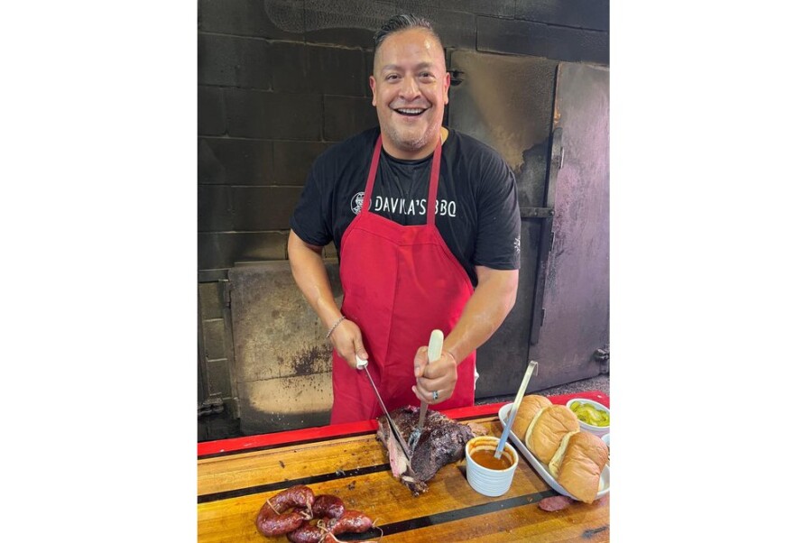 Adrian Davila is owner and president of operations at Davila's BBQ in Seguin.