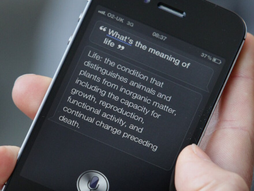 <p>Siri's answer to the meaning of life is actually kind of impressive.</p>