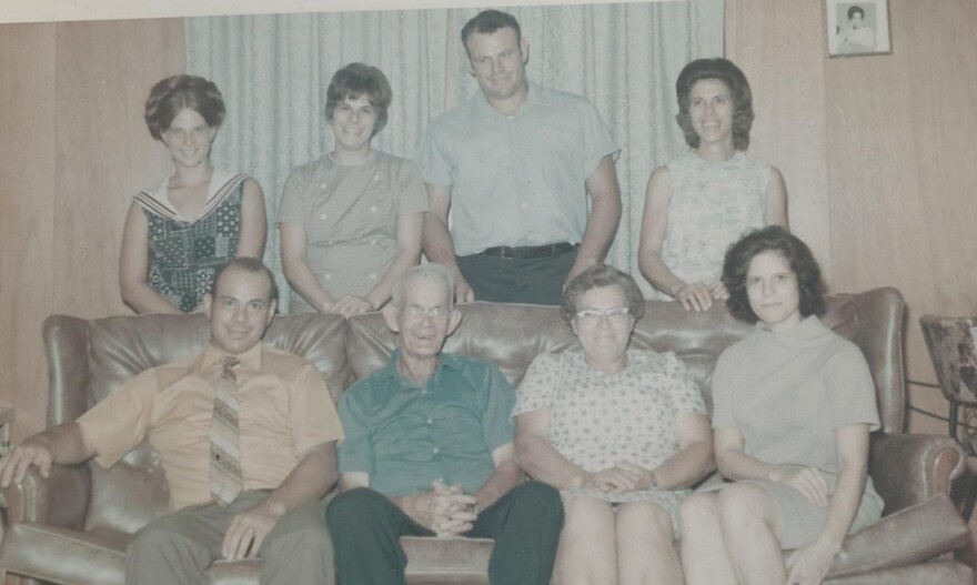 Elaine Carmichael and brothers, sisters and parents