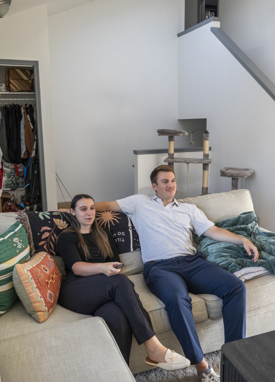 The Beauchamps’ new home needs work, but Alex says he’s grateful they’ve found it.