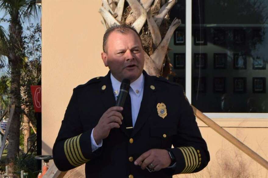 Ocala Fire Chief Shane Alexander had been with the department since 1994. Photo: OCFR via Facebook