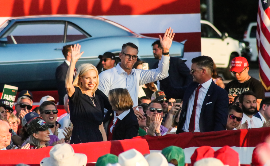Iowa's four Republican representatives attended a rally with President Trump at the Iowa State Fairgrounds July 3, where he celebrated the passage of the "big Beautiful Bill" and kicked off the year-long countdown to American250.