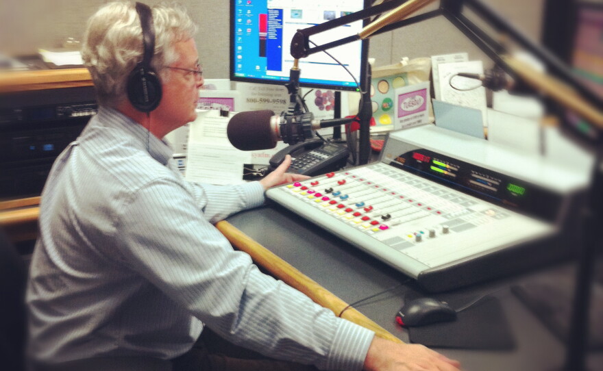 Joe Corcoran on the air
