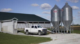 A confined feeding operation in Hancock County.