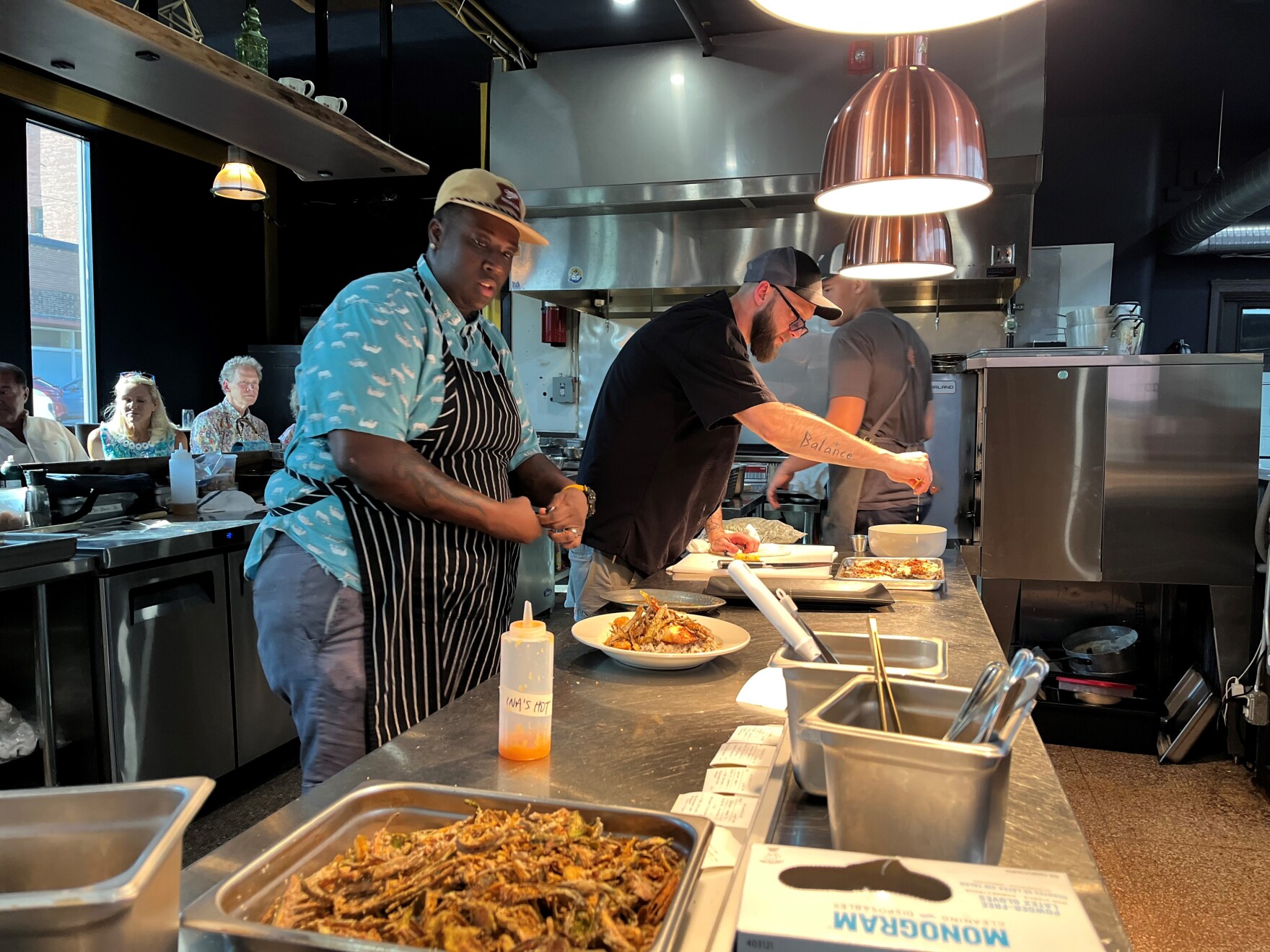 Chef T from ‘Hell’s Kitchen’ blends Appalachian and Caribbean cuisine
