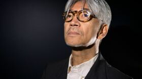 Japanese musician, composer, record producer, pianist, activist, writer, actor and dancer Ryuichi Sakamoto, photographed on June 30, 2016 in Paris.