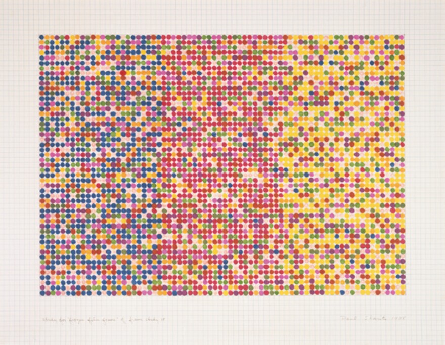 The work of Paul Sharits is part of the newest Albright-Knox exhibit