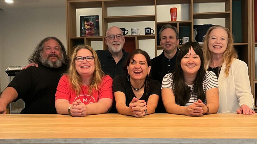 The staff of 90.9 The Bridge celebrated the station's 25th anniversary Aug. 19, 2026.