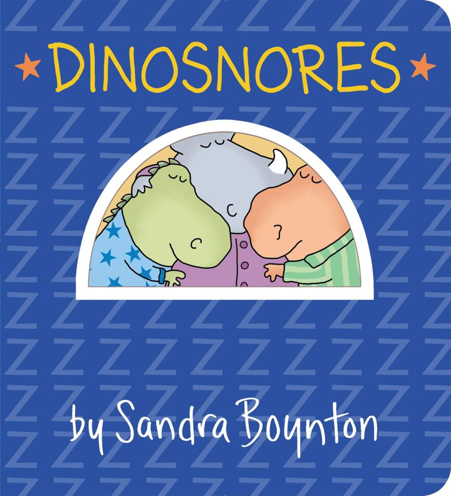 Book cover for "Dinosnores"