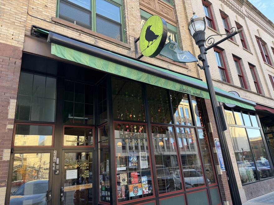Blackbird Woodfire Pizza in downtown Fargo.