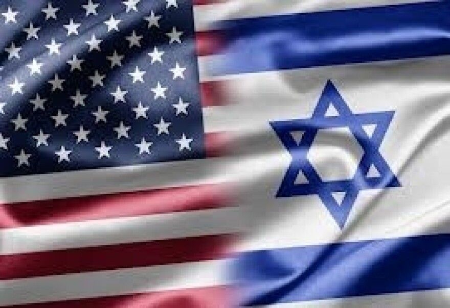 US Israeli flag