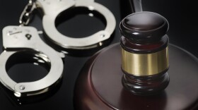 photo of gavel and handcuffs