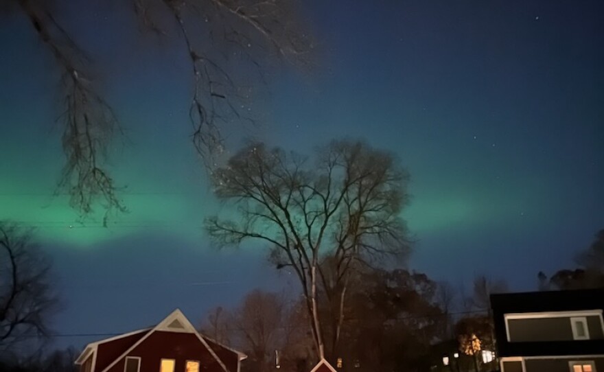 The Northern Lights, taken in Eden Prairie, Minnesota on Nov. 11, 2025.