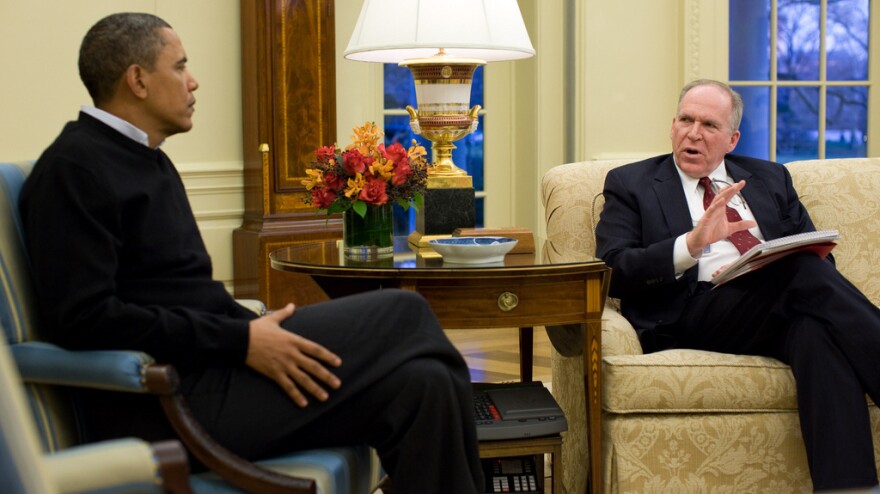 President Obama and John Brennan, his top counterterrorism adviser, in the Oval Office on Jan. 4, 2010. Brennan is a key voice about who gets put on the "kill list."