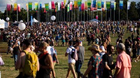 Crowds at Zilker Park on Weekend One of Austin City Limits Music Festival on Oct. 1, 2021.