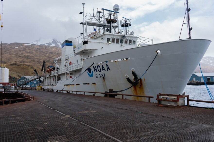 The Okeanos Explorer was a U.S. Navy ship before becoming NOAA's only large vessel dedicated to exploring oceans and making discoveries.