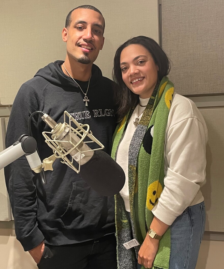 Hub owners Chris Joel and Tiana Ray Burnett