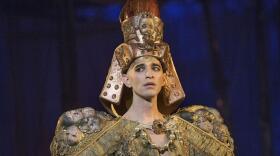 'Akhnaten' Opera by Philip Glass performed by English National Opera at the London Coliseum, UK, 3 Mar 2016.