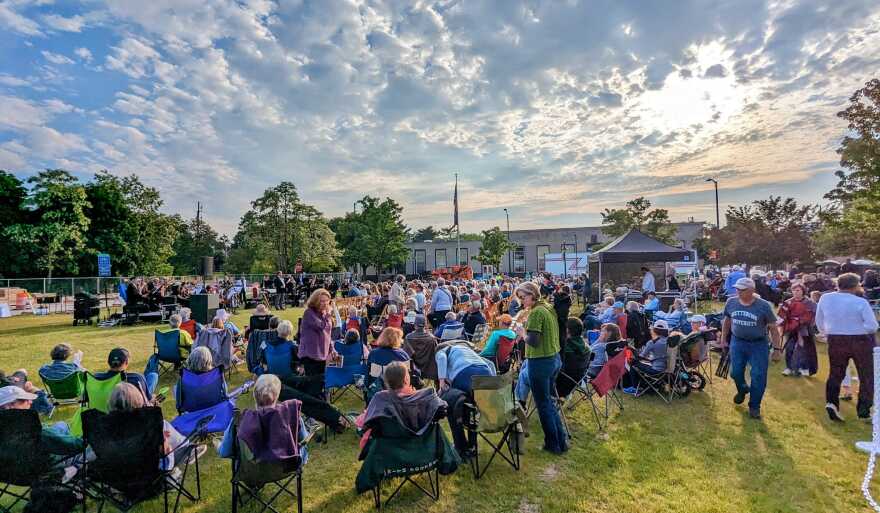 The Traverse Symphony Orchestra is presenting a patriotic romp in celebration of Independence Day on July 3, and then a finale celebrating the cinematic music and genius of John Williams on July 31. (credit: TSO)