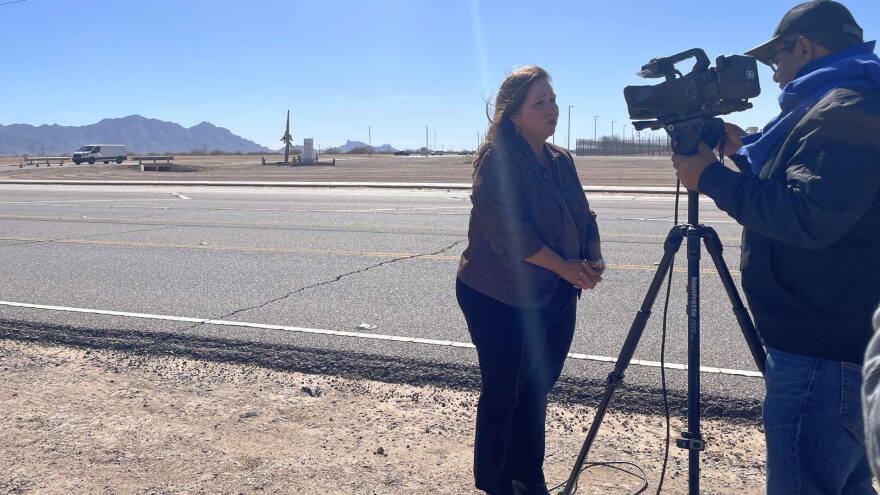 Adelita Grijalva, Eloy ICE detention facility 3