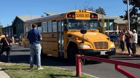 Bend School Shooting Photos
