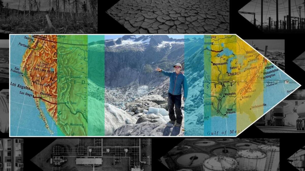 Melting glacier in Alaska, there's 'something most people will never see'