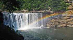 Cumberland Falls in Corbin, KY, is sometimes called "Little Niagra."