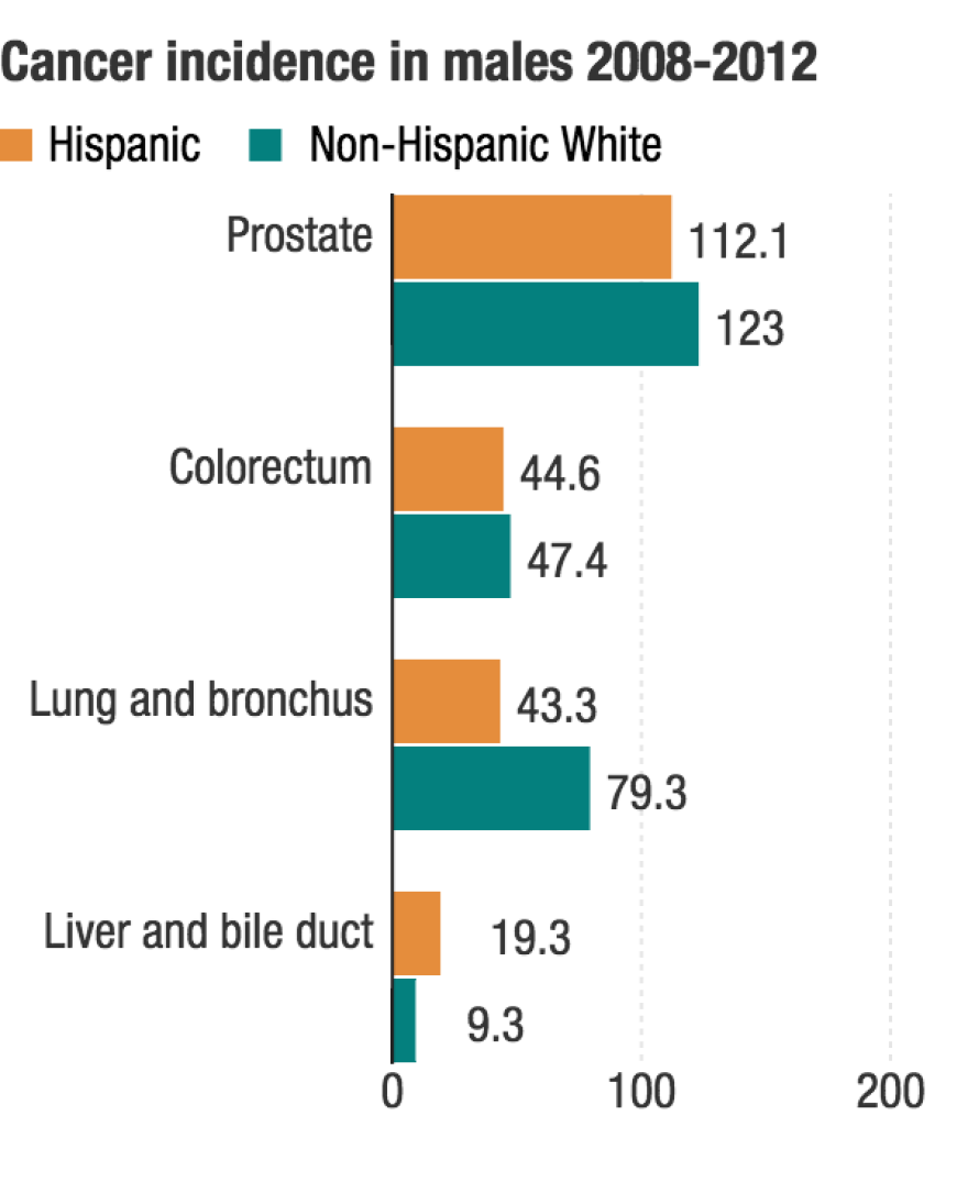 Rates are per 100,000 and age-adjusted to the 2000 US standard population.