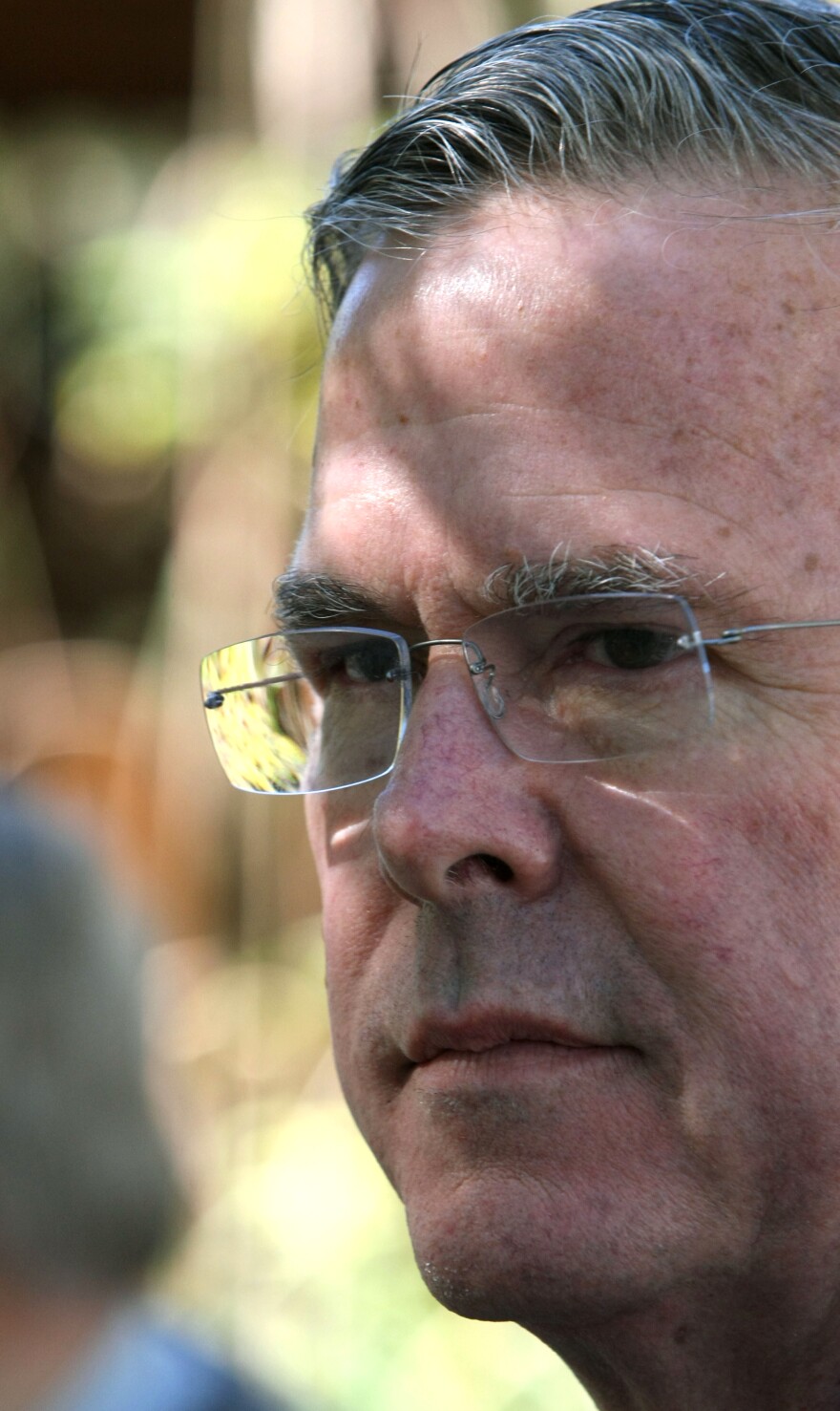Former Florida Gov. Jeb Bush has made staff reductions in recent days to keep his campaign afloat. Now, nervous donors will be looking for him to have a strong debate performance.