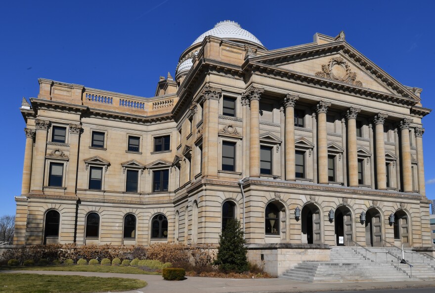 Council discussed the county prison's health care contract April 25 at the Luzerne County Courthouse.