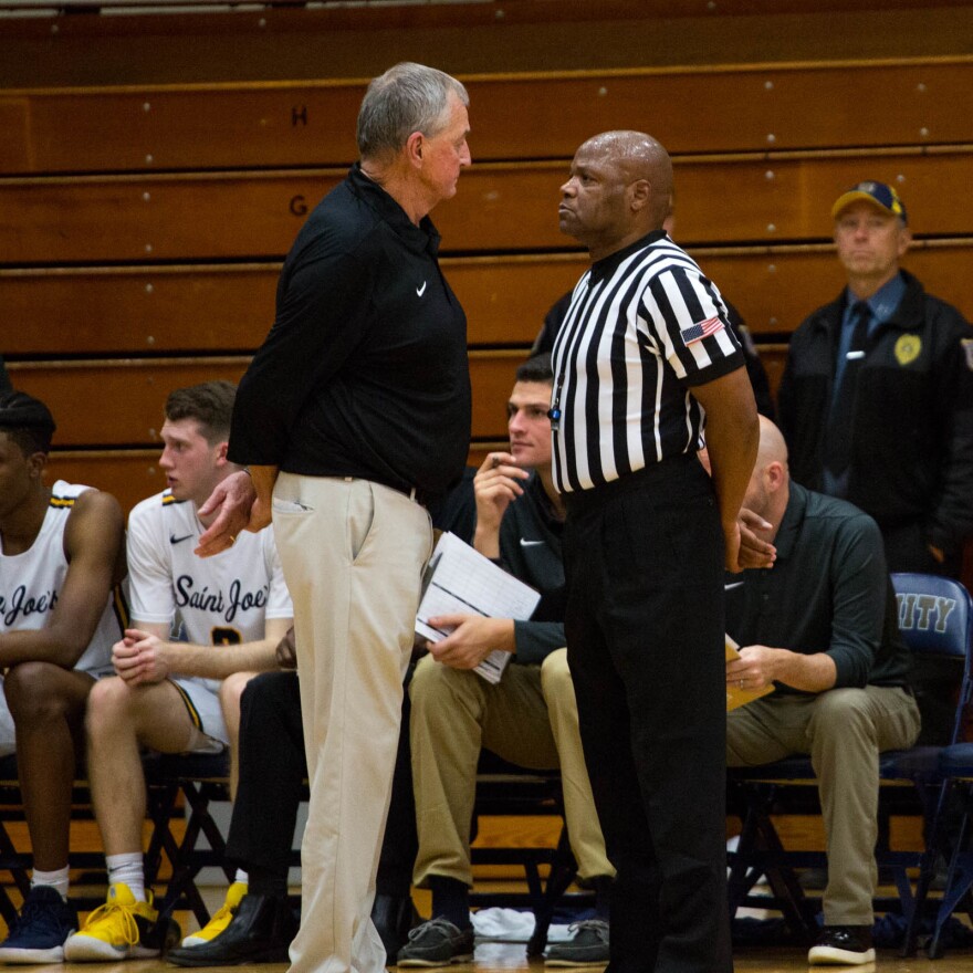 Calhoun admitted that he was "amped" during the first game back November 9. He even received a technical foul from an official. But he didn't think his treatment of the referees was unusual. "Most good officials understand I'm competing," Calhoun said. "I don't think I was extraordinary."