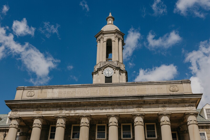 Old Main on Penn State's University Park campus