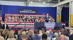Vice President JD Vance speaks at a rally in Sterling Heights on August 31, 2026.