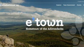 Homepage of Elizabethtown's new website