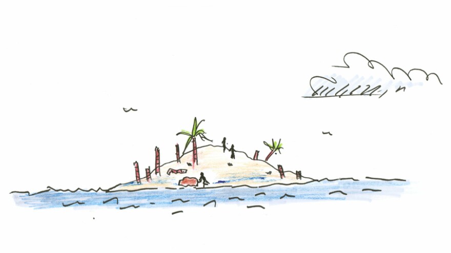 Island without trees