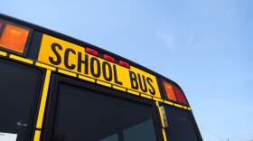 A school bus is seen in Chicago, Illinois. (Scott Olson/Getty Images)