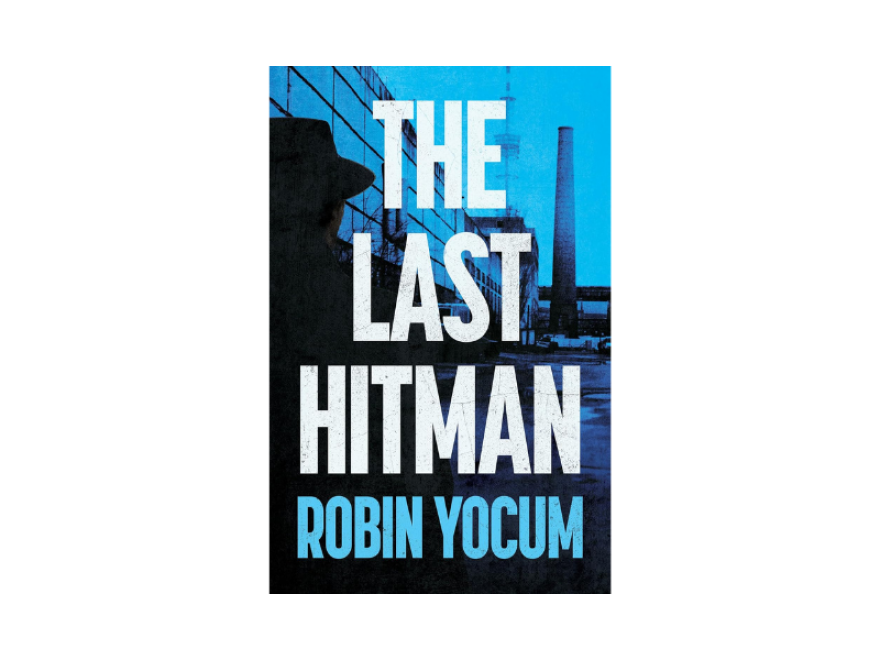 a picture of a book cover that syas the last hitman
