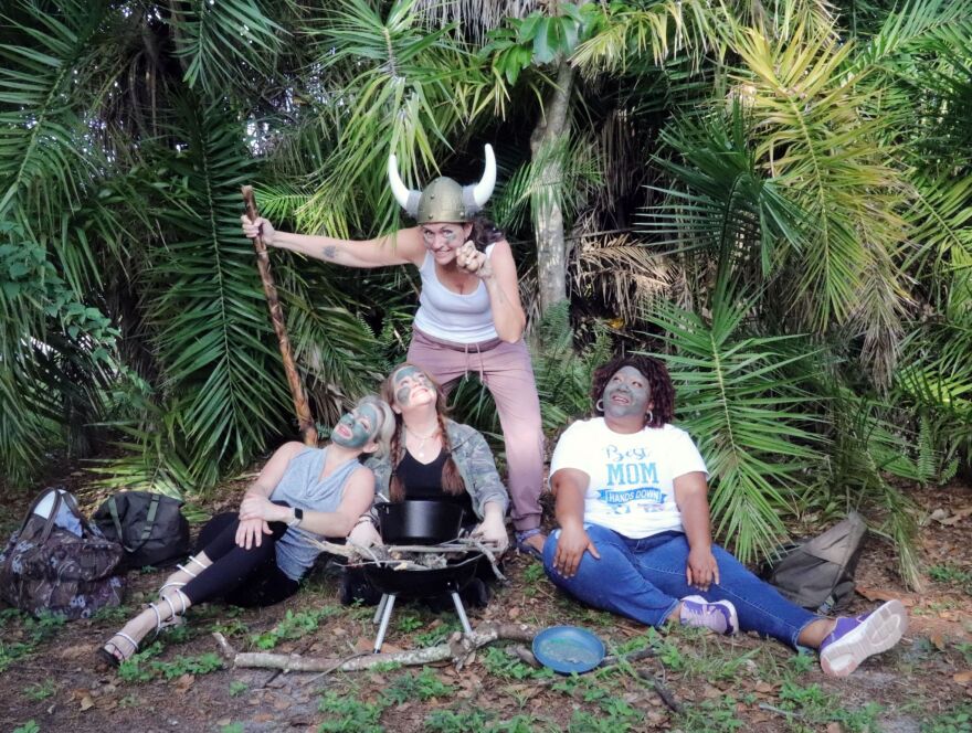 'What Springs Forth' stars Shelley Sanders, Lucy Sundby, Anne Reed and Tiffany Campbell.