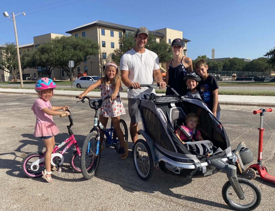  The Stephan family moved to Abilene from Canada and prefers Texas’ hot weather to the extreme cold.