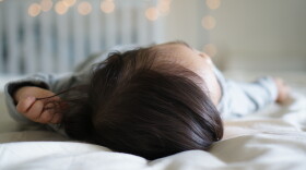 Cradle Cincinnati says babies sleep best Alone, on their Backs, in a Crib.