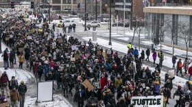 The killing of Amir Locke has brought protesters back to the streets in Minneapolis, where George Floyd was murdered by police less than two years ago.