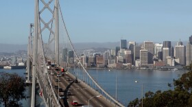 The western span of the San Francisco Bay Bridge in a photo taken earlier this week.