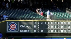 Mariner fans have left the building. Some never even arrived. Safeco Field attendance hit a record low this week. This photo is from a game from last year's 101-loss season, in which the M's lost to the Cubs in extra innings.