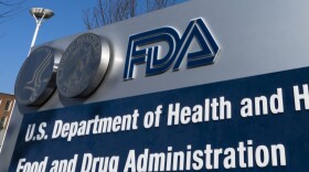 FILE - A sign for the U.S. Food and Drug Administration is displayed outside their offices in Silver Spring, Md., Dec. 10, 2020. Drug Administration announced Friday, Jan. 5, 2024, that it will allow Florida to import some prescription drugs from Canada. (AP Photo/Manuel Balce Ceneta, File)
