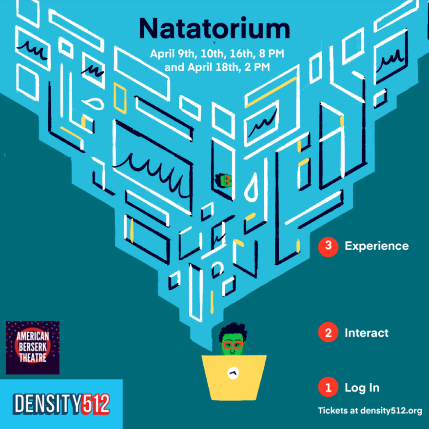 The poster for the new show 'Natatorium'