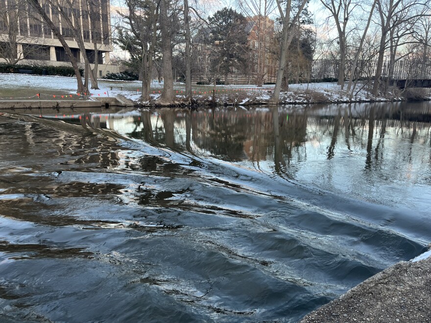 There is little to no ice on mid-Michigan rivers after last week's warm temperatures.