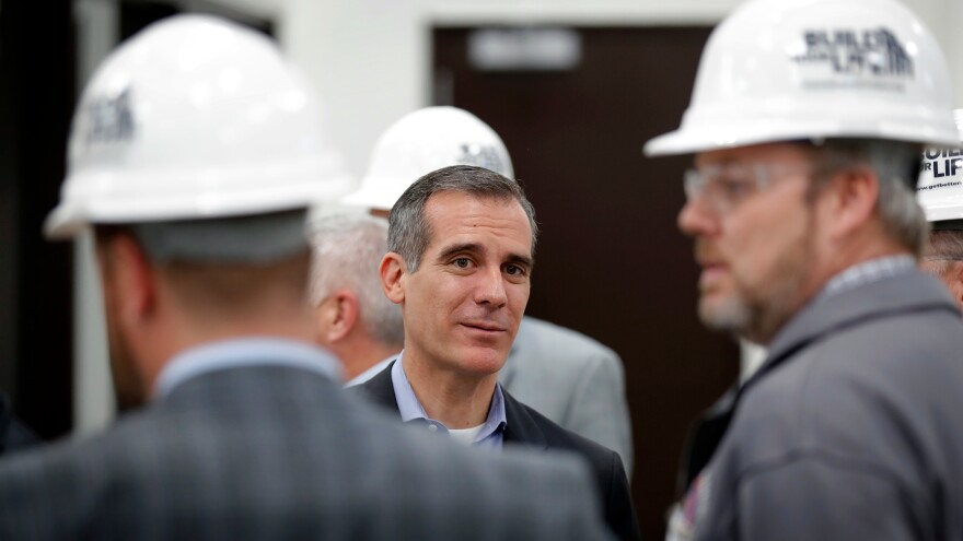 Los Angeles Mayor Eric Garcetti says that how California's housing crisis is handled will make or break the state.