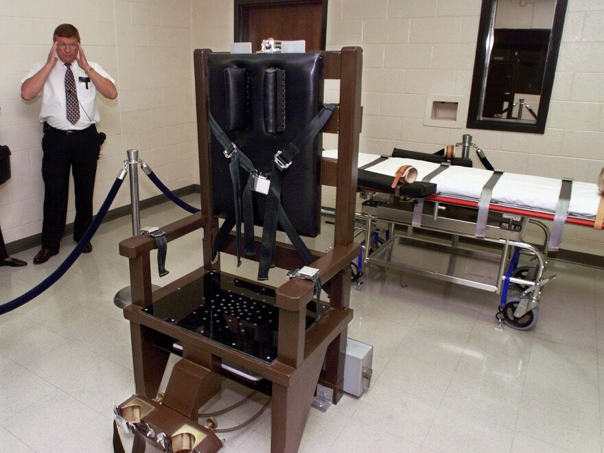 The electric chair at Riverbend Maximum Security Institution in Nashville, Tenn., which was chosen by a prisoner last week. Like him, four other inmates have challenged the use of drug executions by opting for other methods.